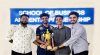 IUB Team Secures 1st Runner-up at National Idea Competition